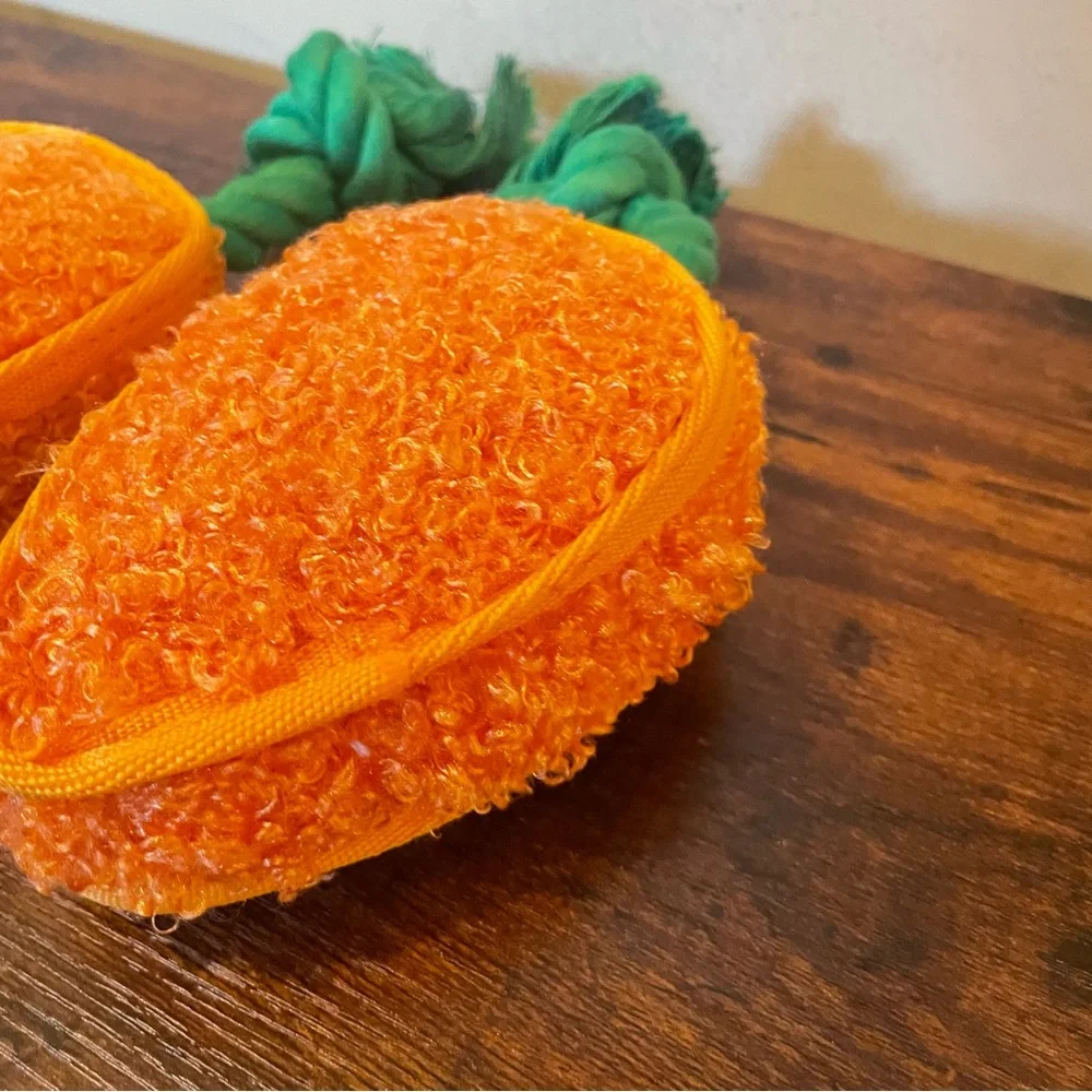 Frisco Dog Toy Carrots Set of 2 NWOT